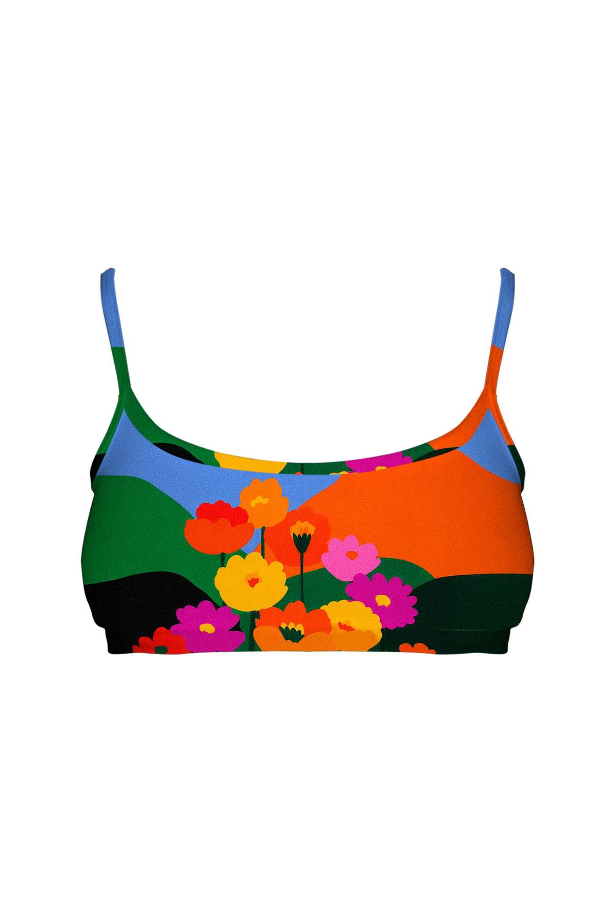 Poppy Hills bralette, front view