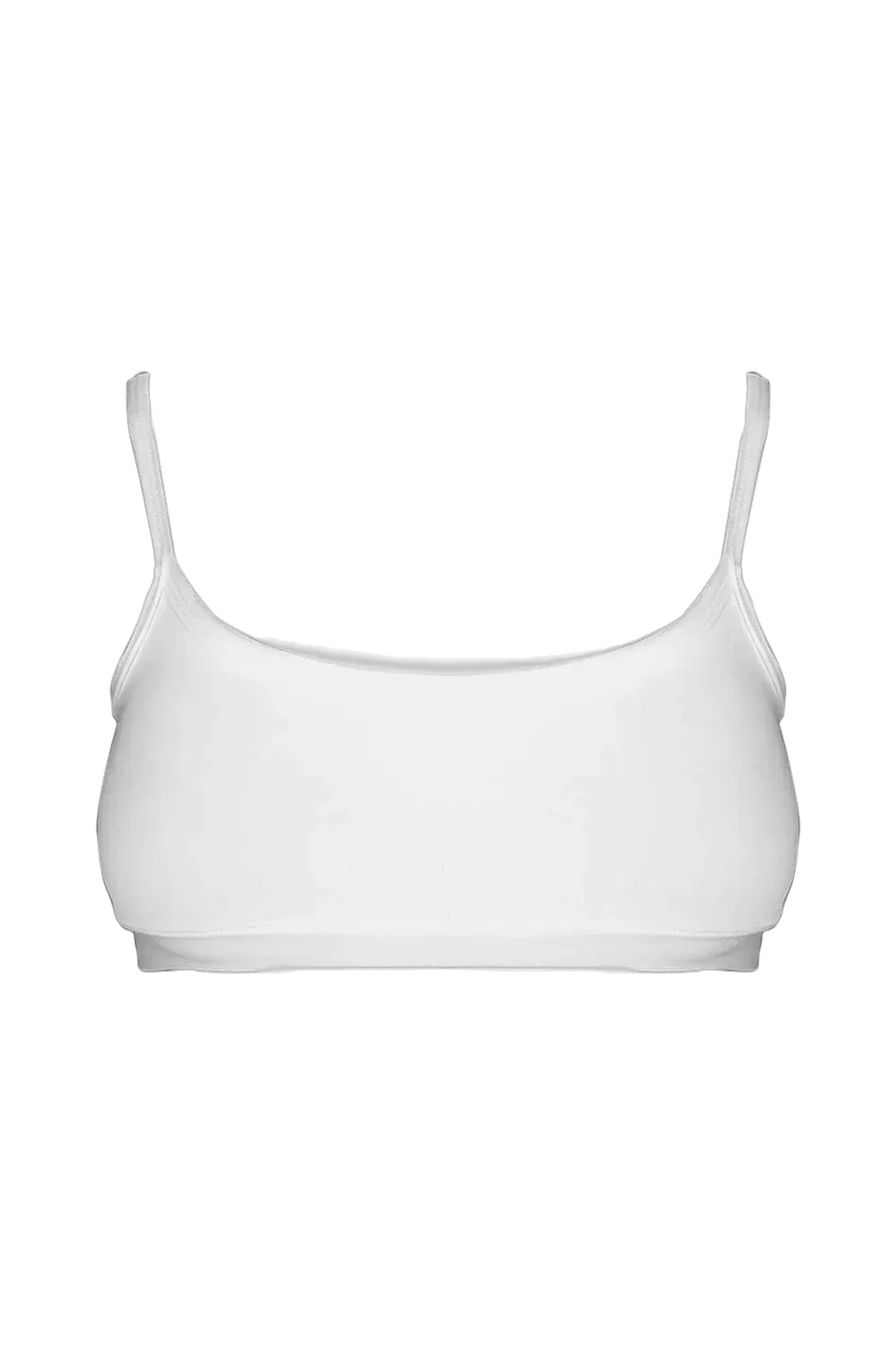White Tencel Bralette