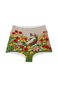 Highwaist - Poppy Meadow Cat