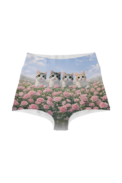Highwaist - Rose Sky Kittens