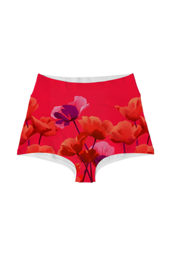 Highwaist - Crimson Poppies