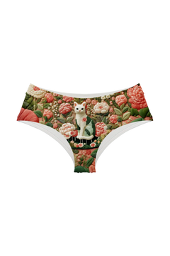 Hipster - Embroidered Cat Garden