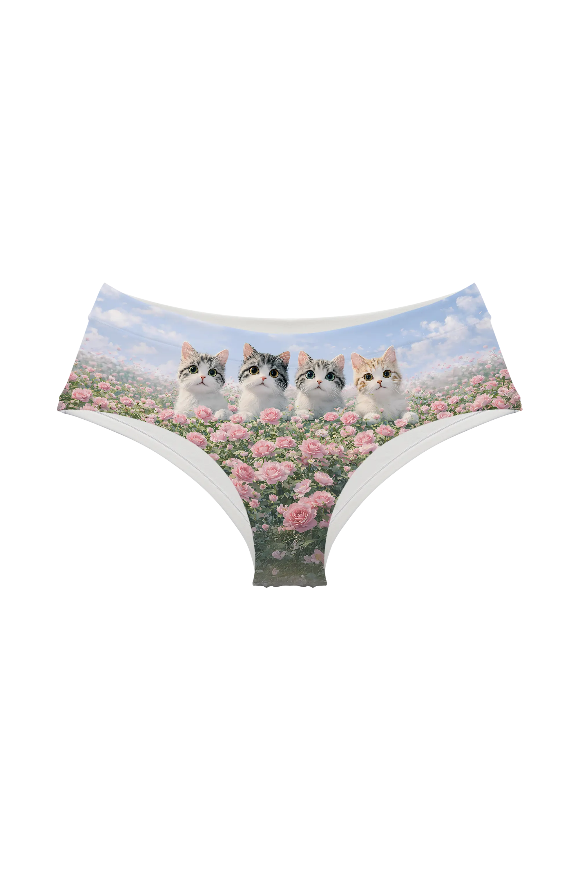 Rose Sky Kittens hipster, front view