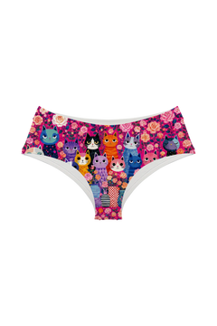 Hipster - Pink Rose Cat Garden