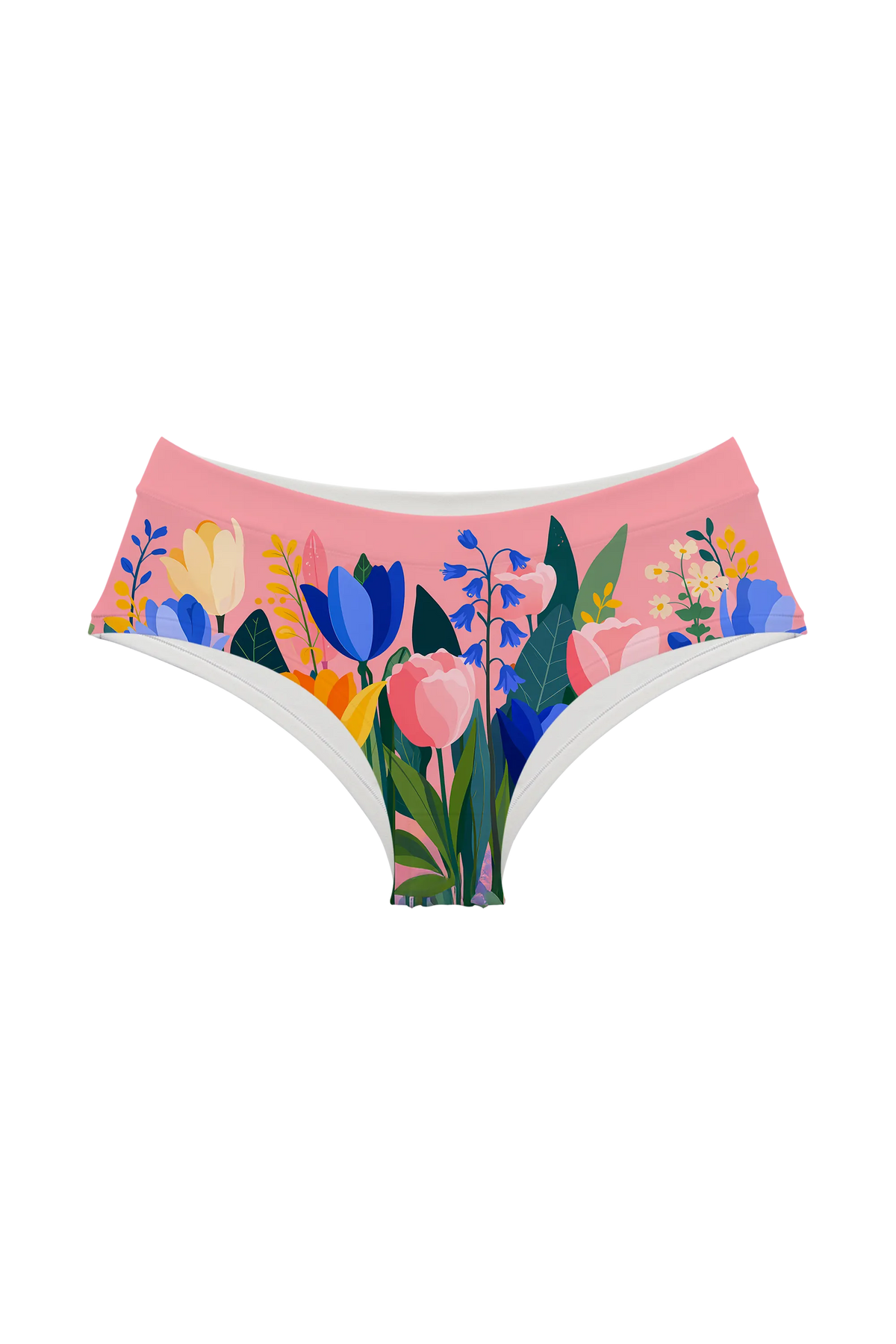 Tulip Garden Pink hipster, front view