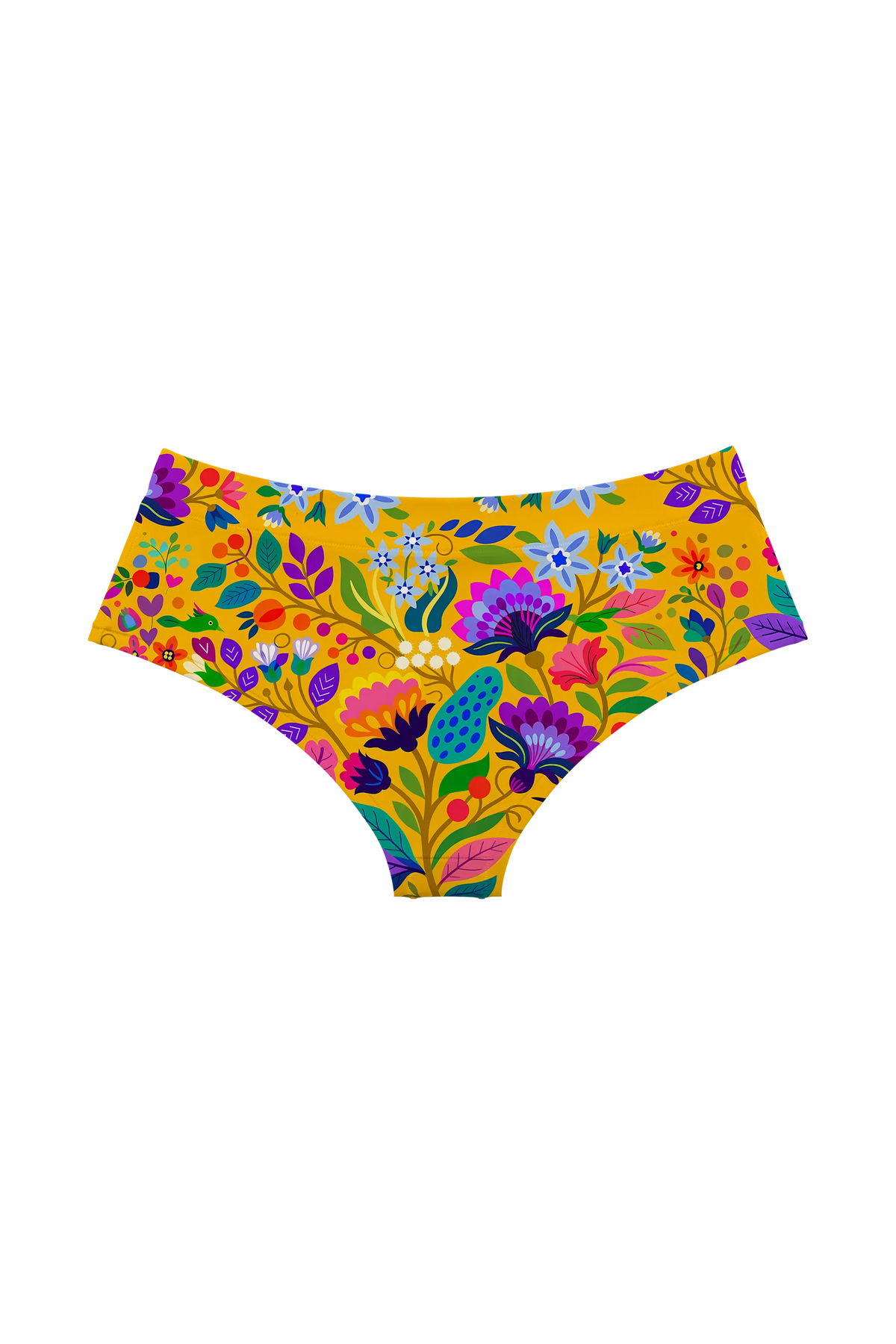 Folk Bird Garden hipster, back view