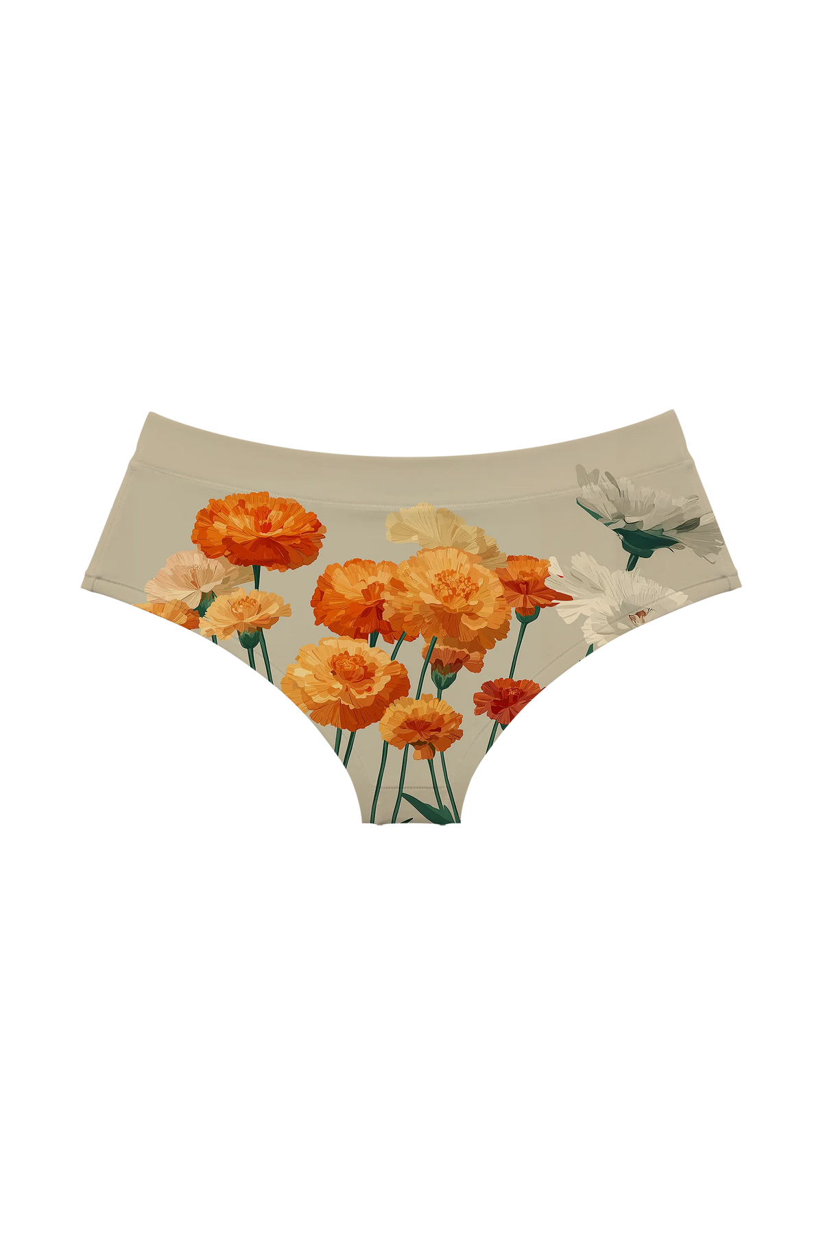Marigold Bouquet hipster, back view