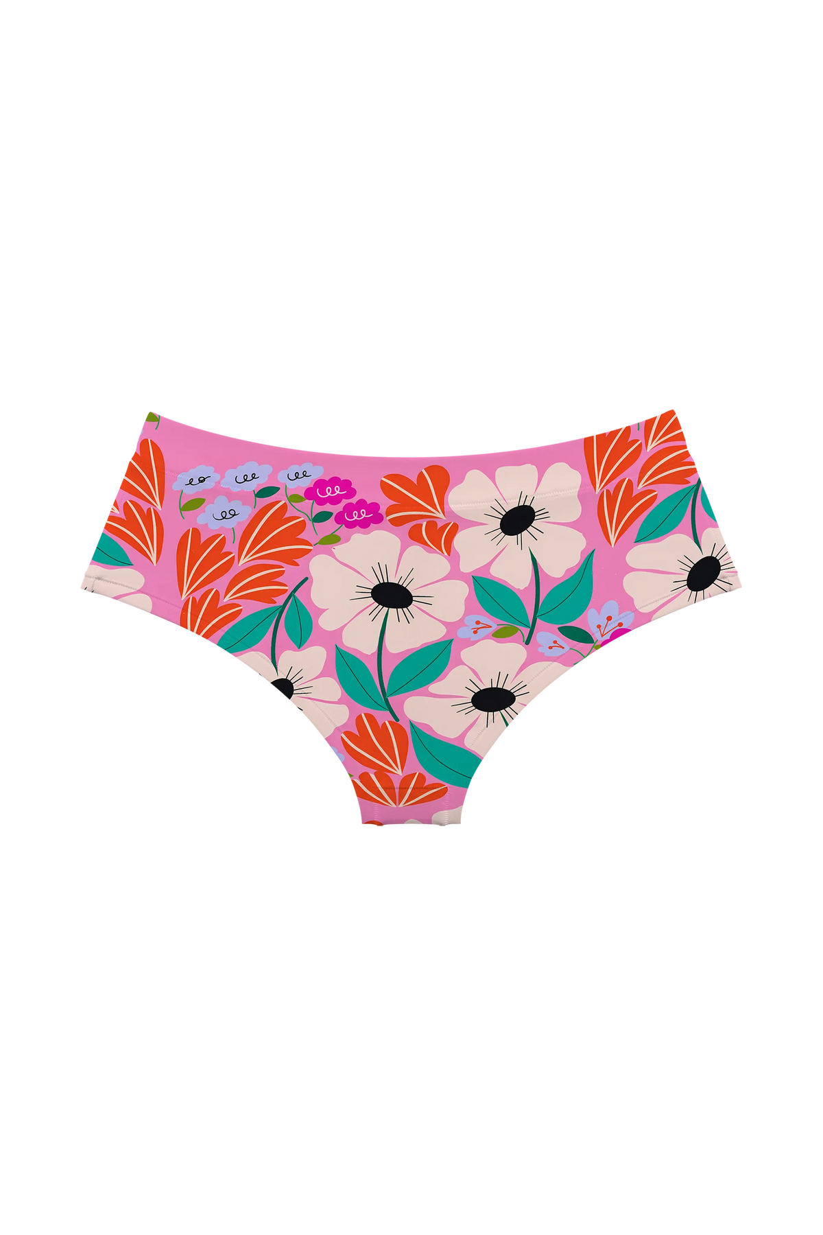 Anemone Pink Pop hipster, back view