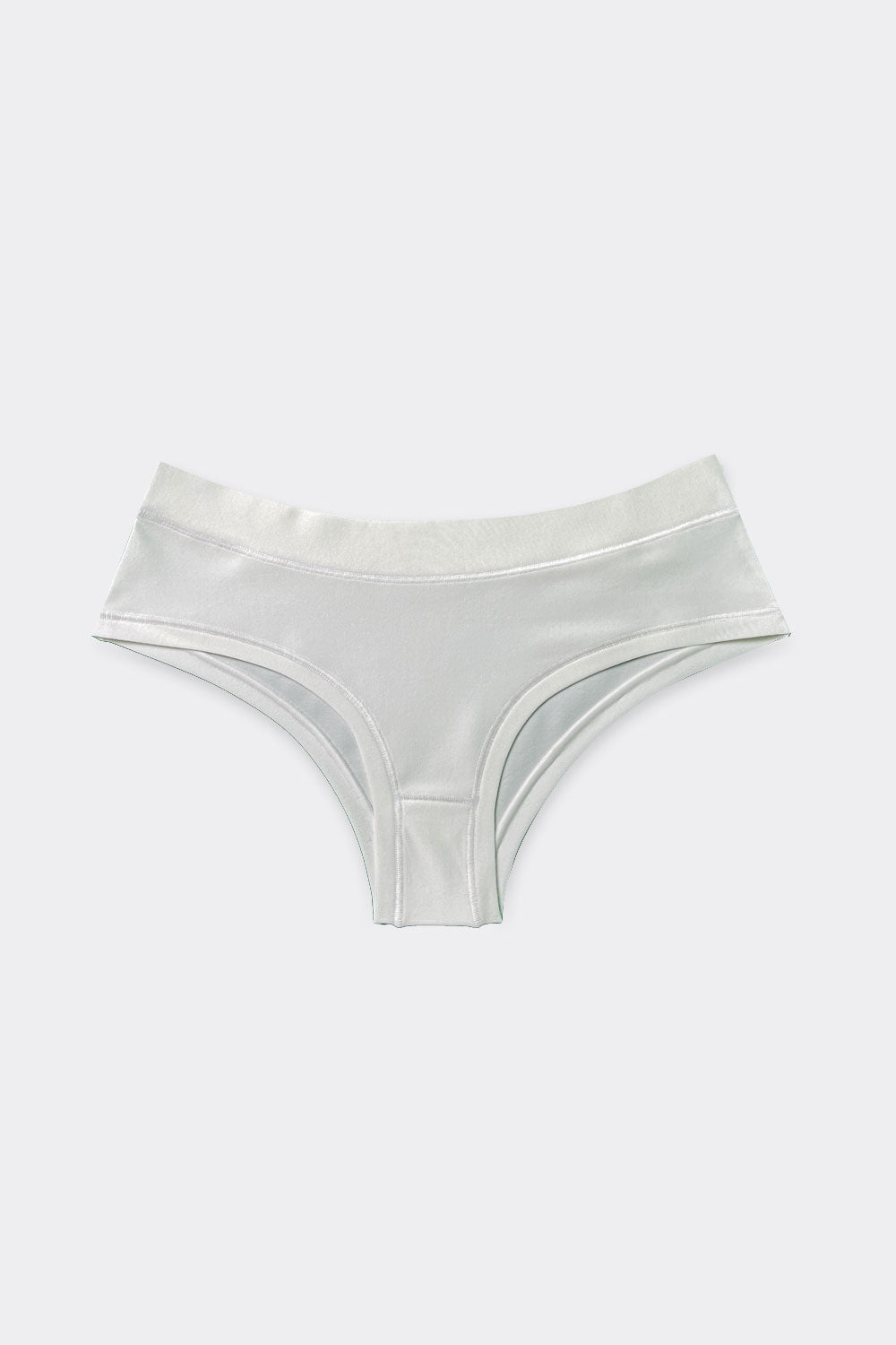 White Tencel Hipster Underwear