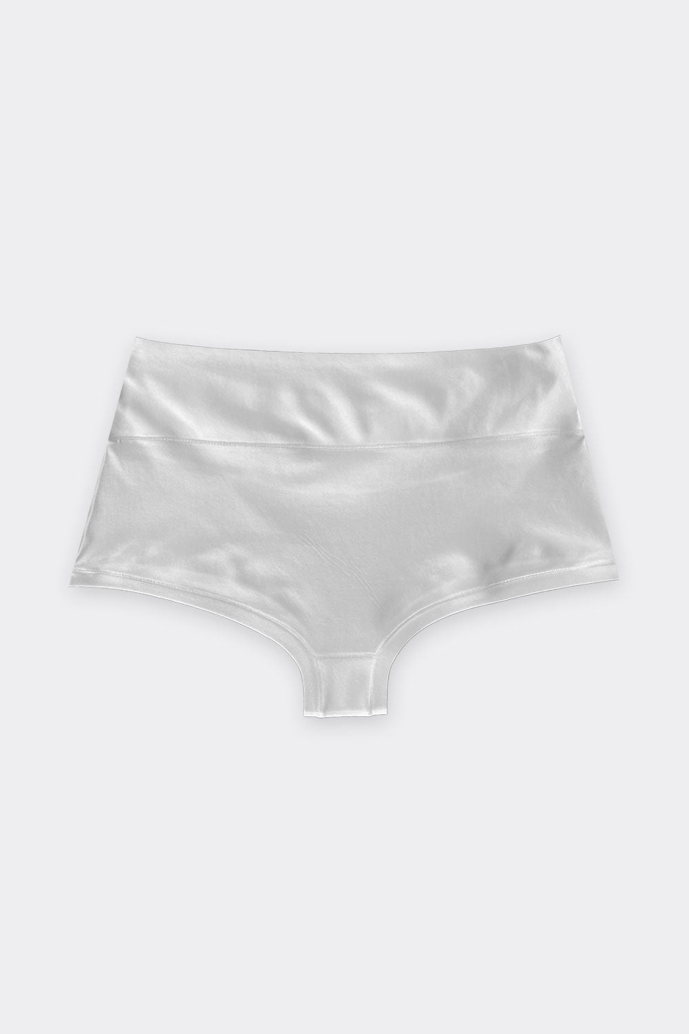 White Midwaist Tencel Underwear