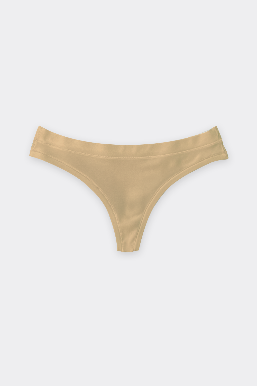 Cream Thong Tencel