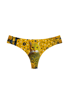Thong - Golden Polka Cat