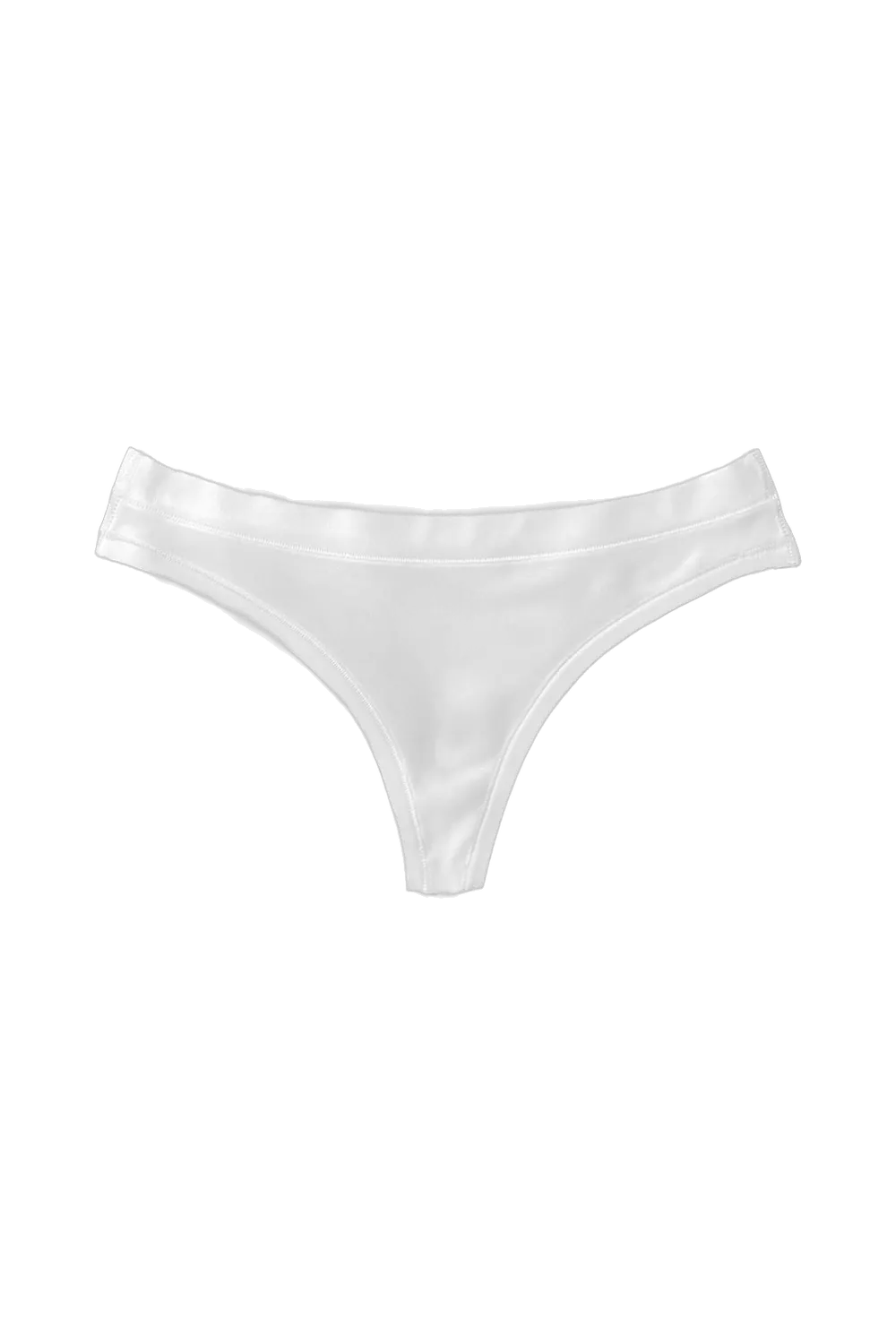 White Thong Tencel