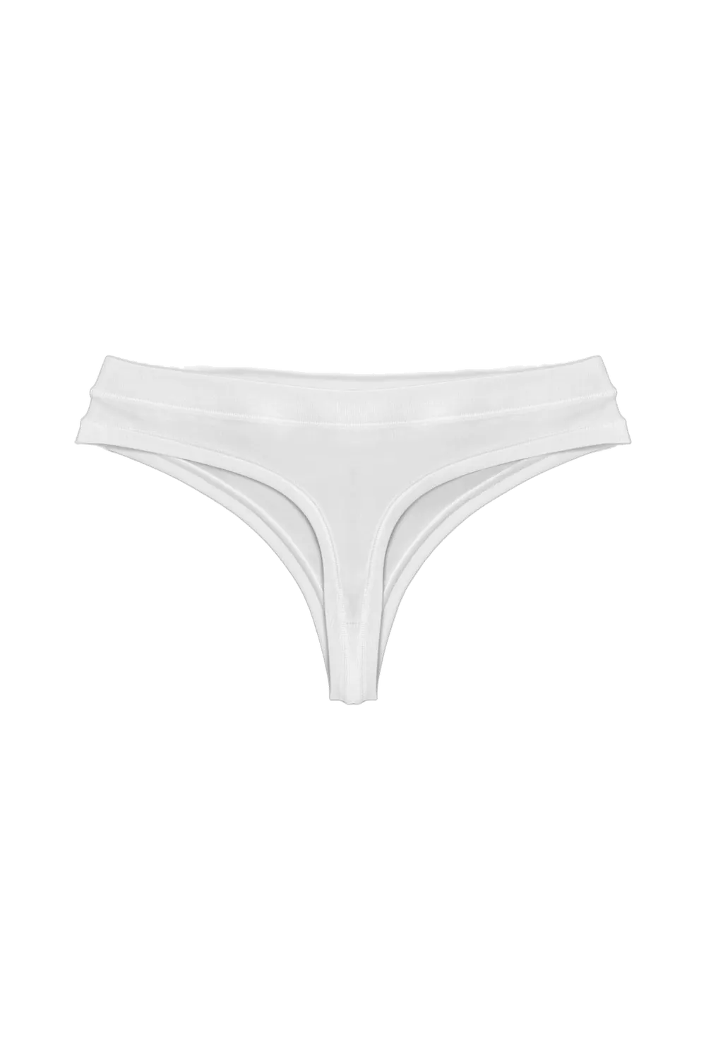 White Thong Tencel