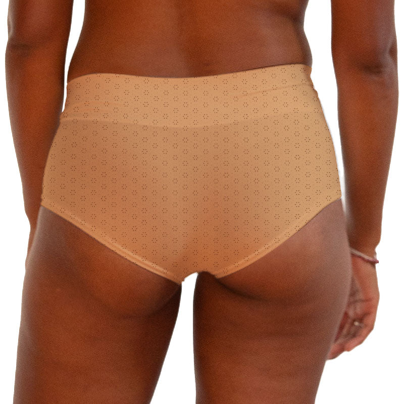 Cream Comfort Boy Shorts-Style Bottom skintone