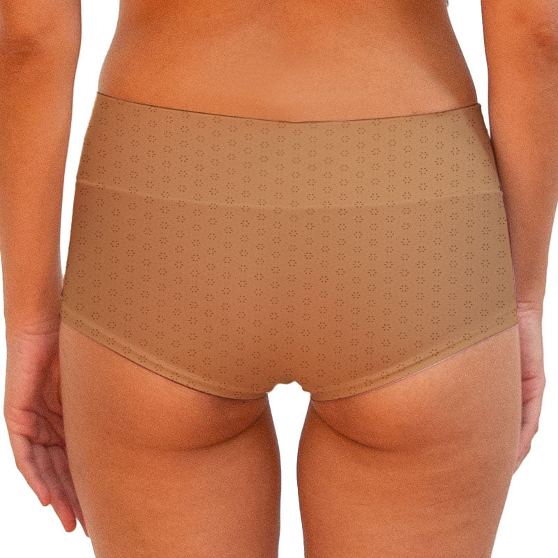 Cream Comfort Boy Shorts-Style Bottom skintone